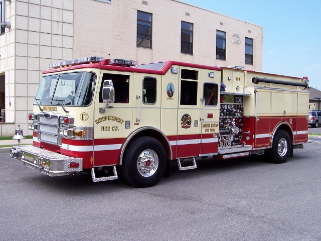 The new Engine 106 - photo taken by Tom Fink